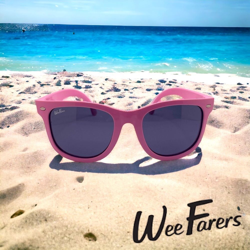 Wee Farers Bubblegum Pink Polarized Sunglasses